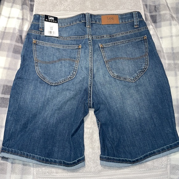 NWT Lee Riders slim fit high waisted Bermuda shorts - Picture 5 of 7